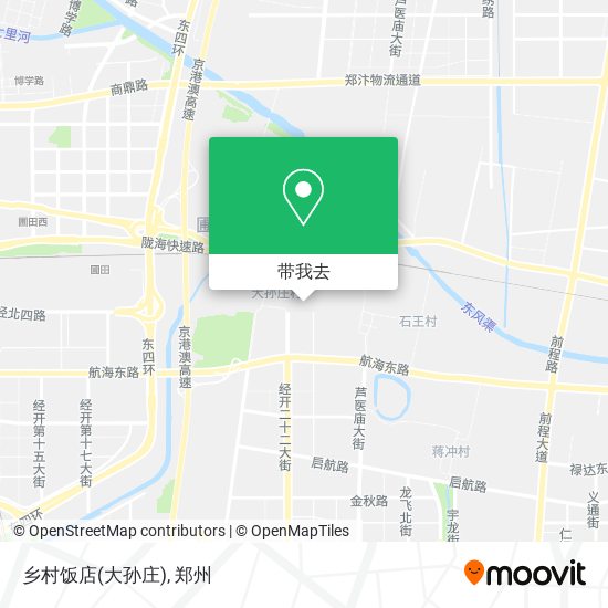 乡村饭店(大孙庄)地图
