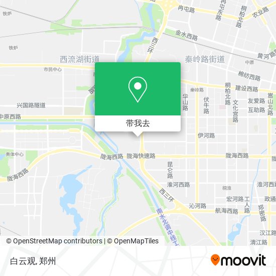白云观地图