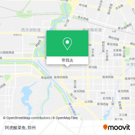 阿虎酸菜鱼地图