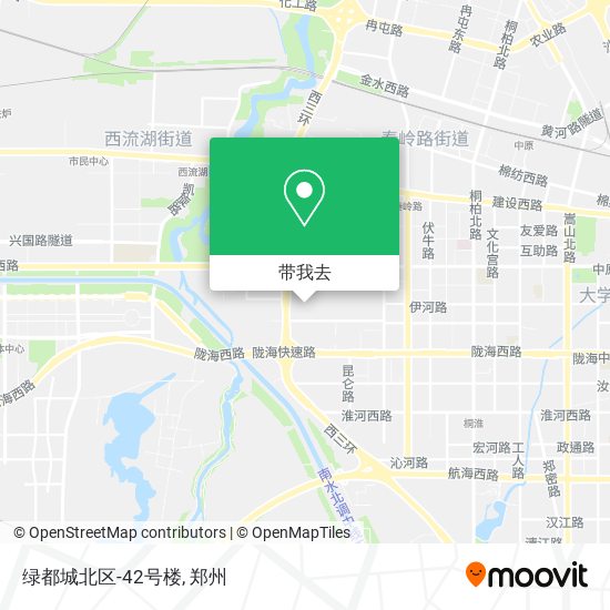 绿都城北区-42号楼地图