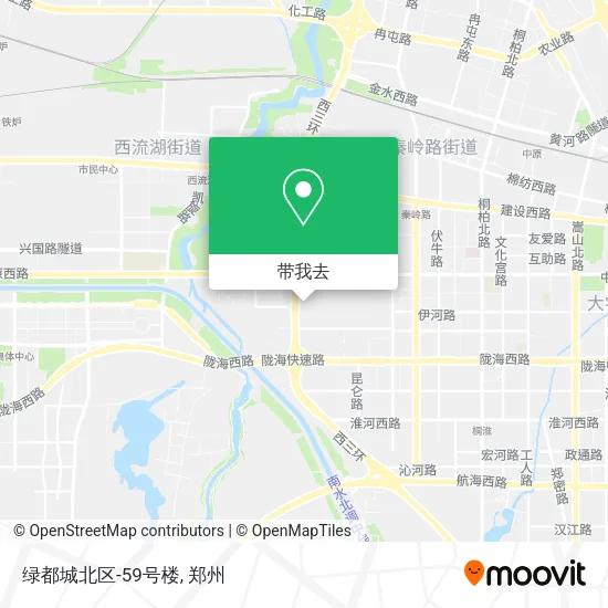 绿都城北区-59号楼地图