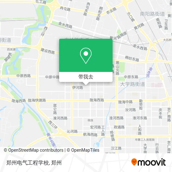 郑州电气工程学校地图
