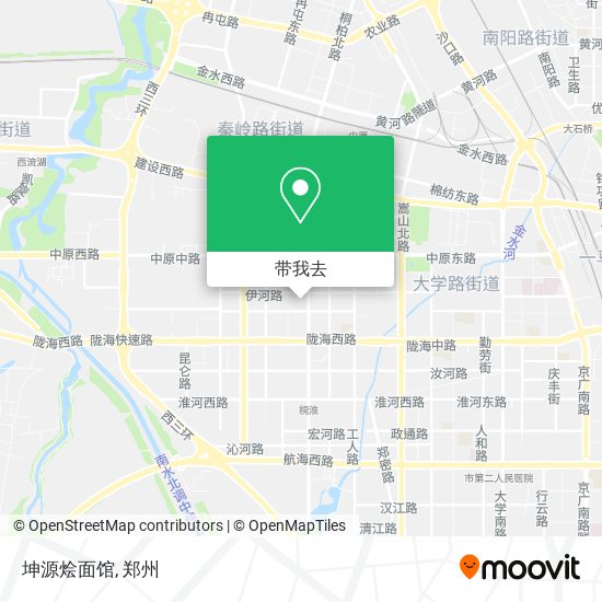 坤源烩面馆地图