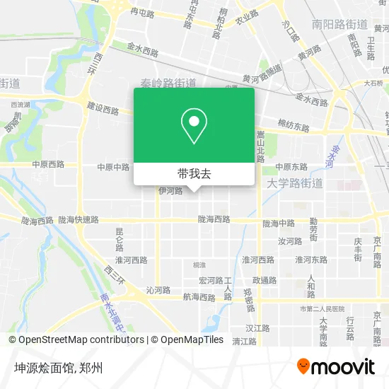 坤源烩面馆地图