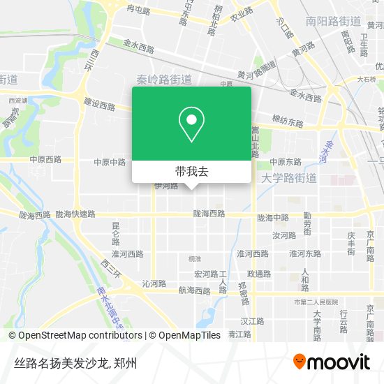 丝路名扬美发沙龙地图
