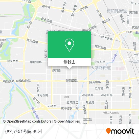 伊河路51号院地图