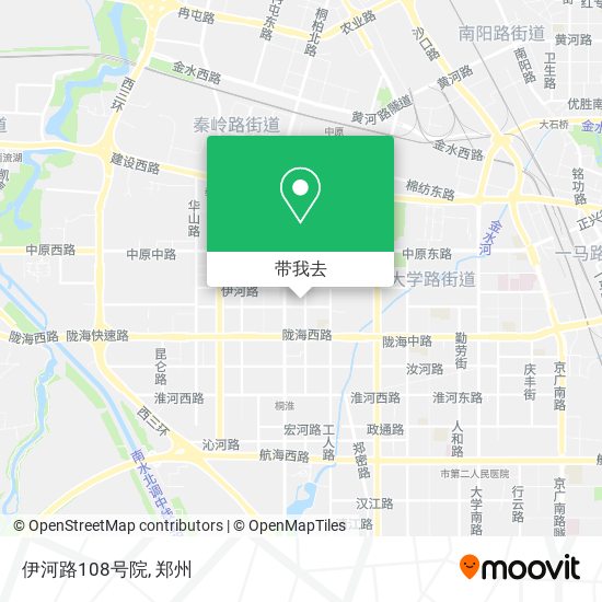 伊河路108号院地图