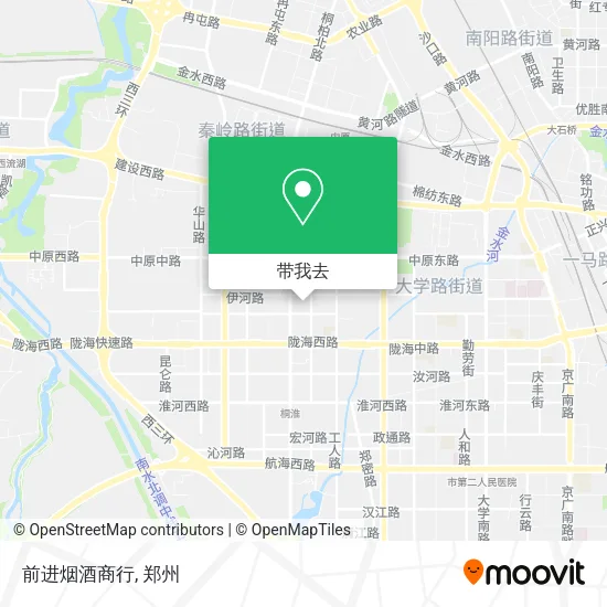 前进烟酒商行地图