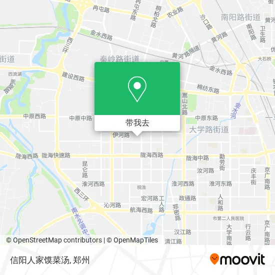 信阳人家馍菜汤地图