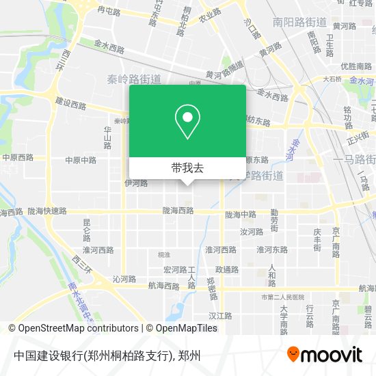 中国建设银行(郑州桐柏路支行)地图