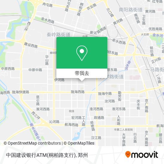 中国建设银行ATM(桐柏路支行)地图