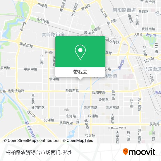 桐柏路农贸综合市场南门地图