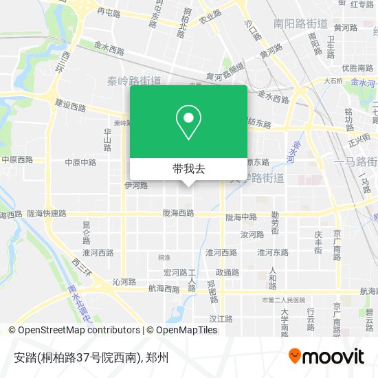 安踏(桐柏路37号院西南)地图