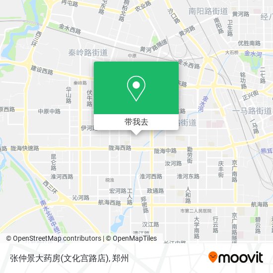 张仲景大药房(文化宫路店)地图