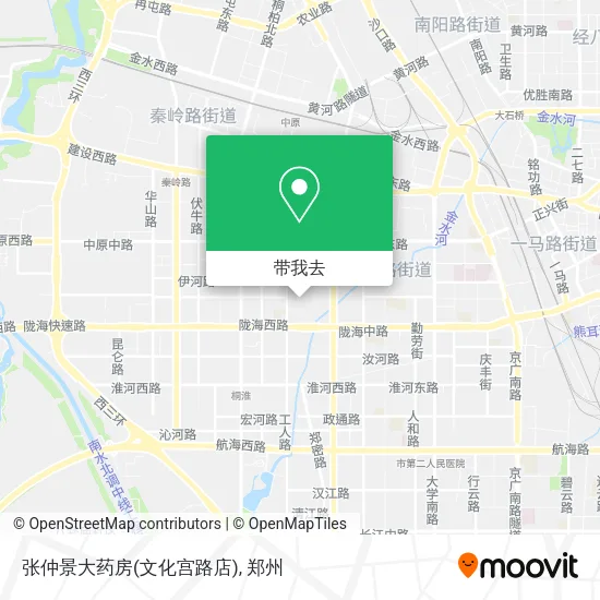 张仲景大药房(文化宫路店)地图
