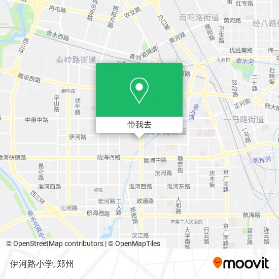 伊河路小学地图