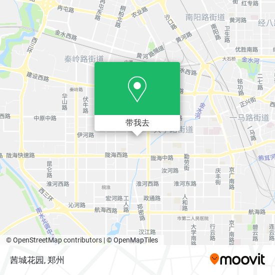 茜城花园地图