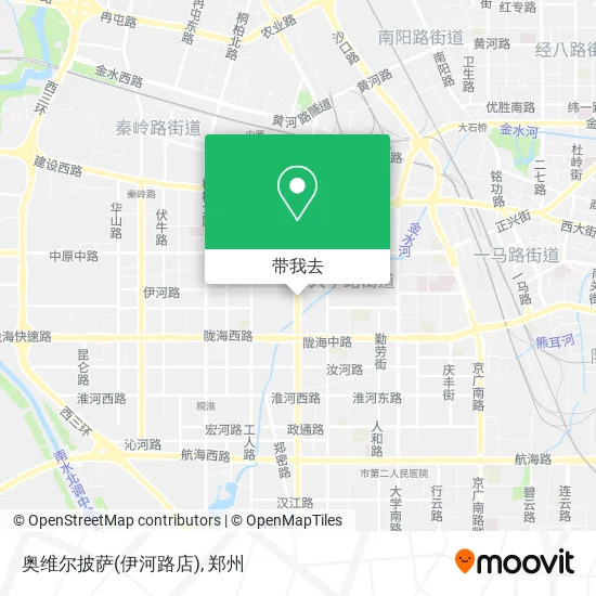 奥维尔披萨(伊河路店)地图