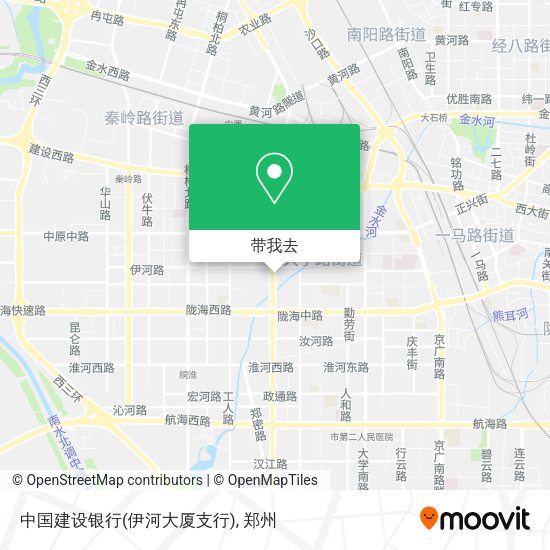 中国建设银行(伊河大厦支行)地图