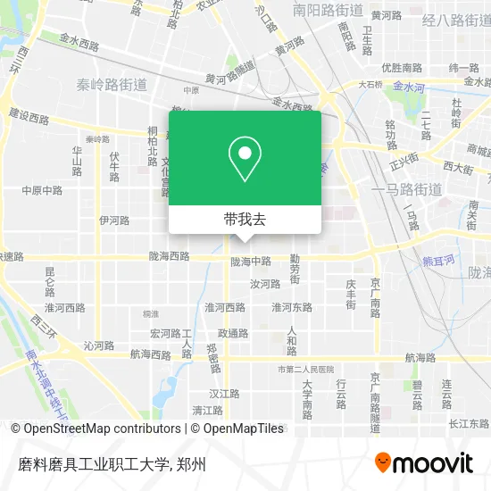磨料磨具工业职工大学地图
