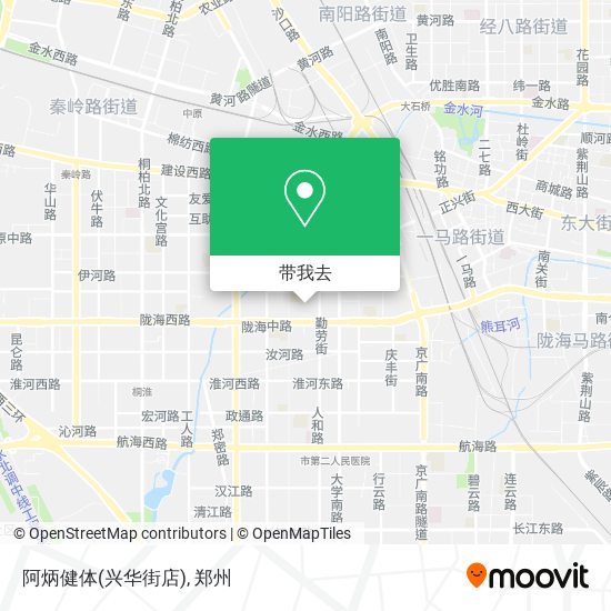 阿炳健体(兴华街店)地图