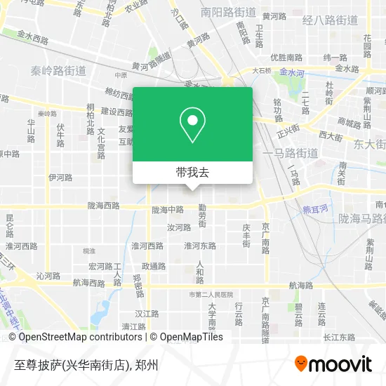 至尊披萨(兴华南街店)地图