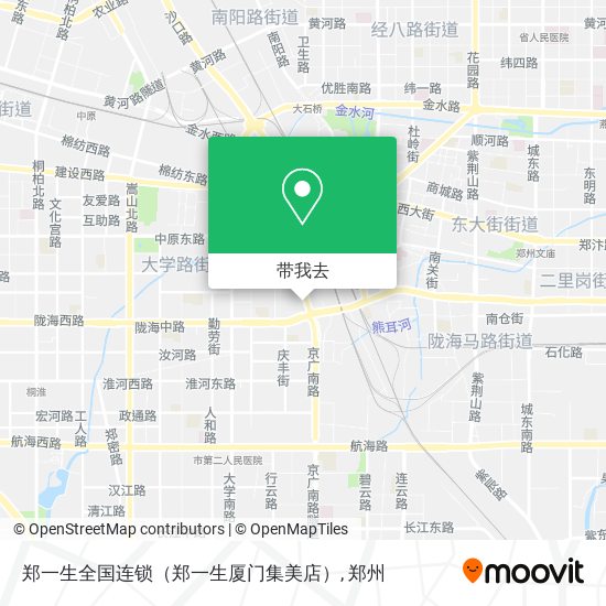 郑一生全国连锁（郑一生厦门集美店）地图