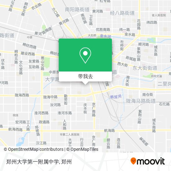 郑州大学第一附属中学地图