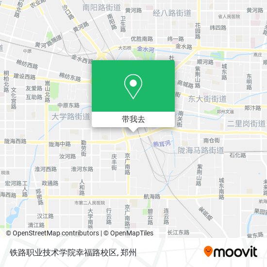 铁路职业技术学院幸福路校区地图