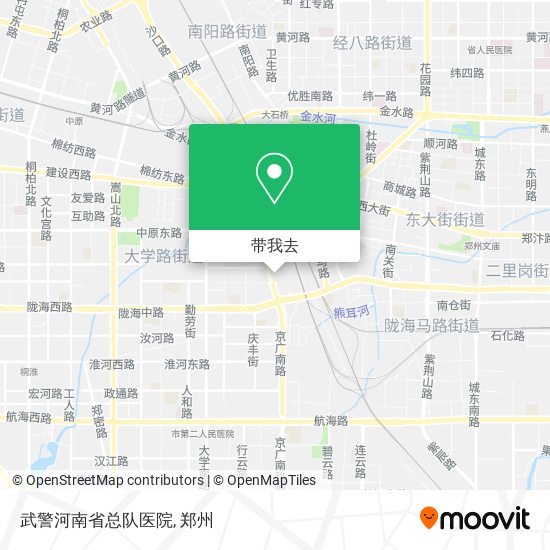 武警河南省总队医院地图