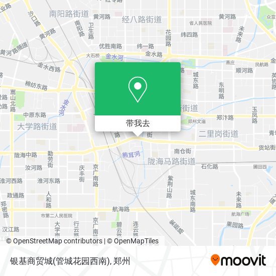 银基商贸城(管城花园西南)地图