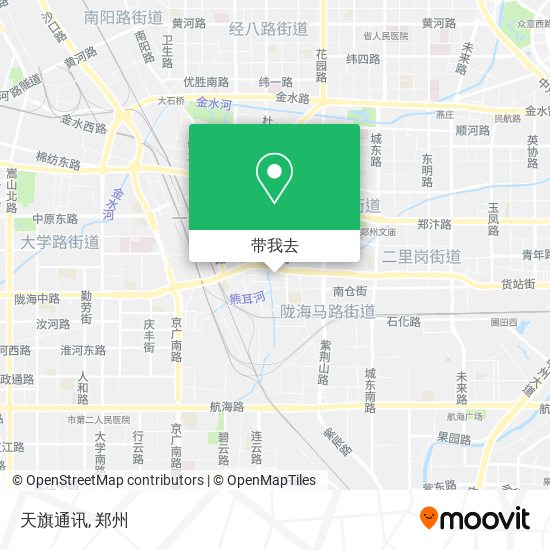 天旗通讯地图