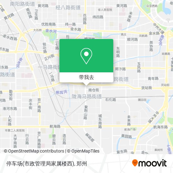 停车场(市政管理局家属楼西)地图