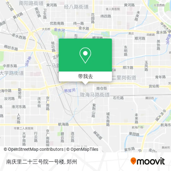 南庆里二十三号院一号楼地图