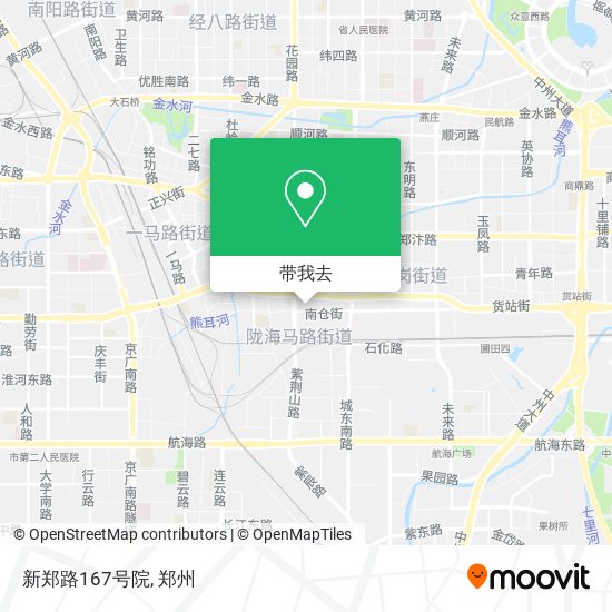 新郑路167号院地图