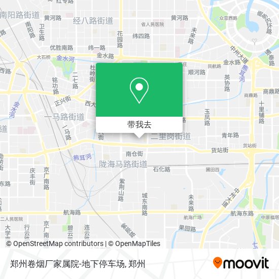 郑州卷烟厂家属院-地下停车场地图