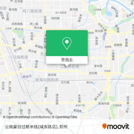 云南蒙自过桥米线(城东路店)地图