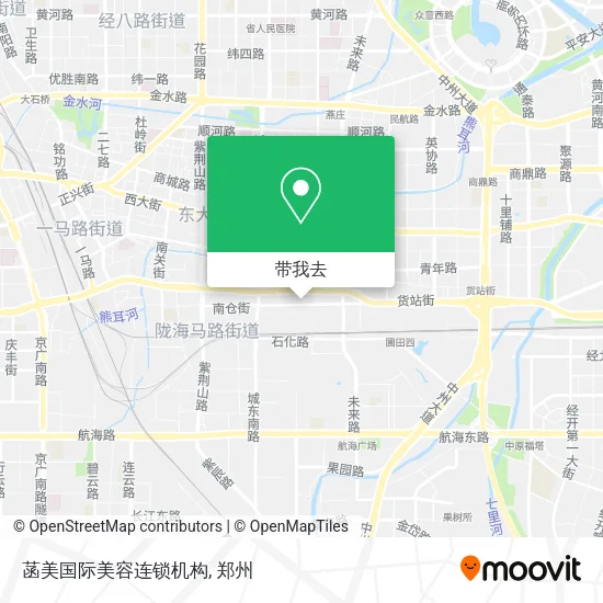 菡美国际美容连锁机构地图