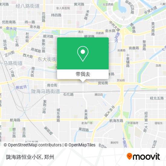 陇海路恒业小区地图