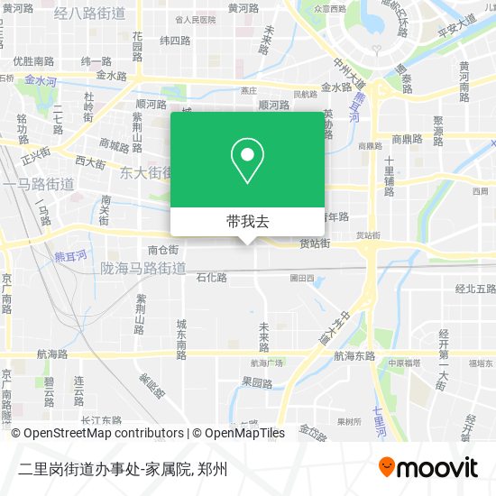 二里岗街道办事处-家属院地图