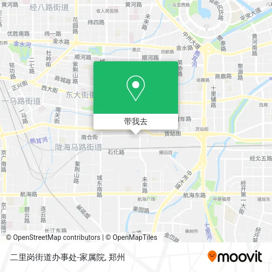 二里岗街道办事处-家属院地图