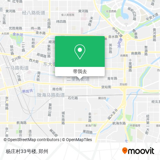 杨庄村33号楼地图