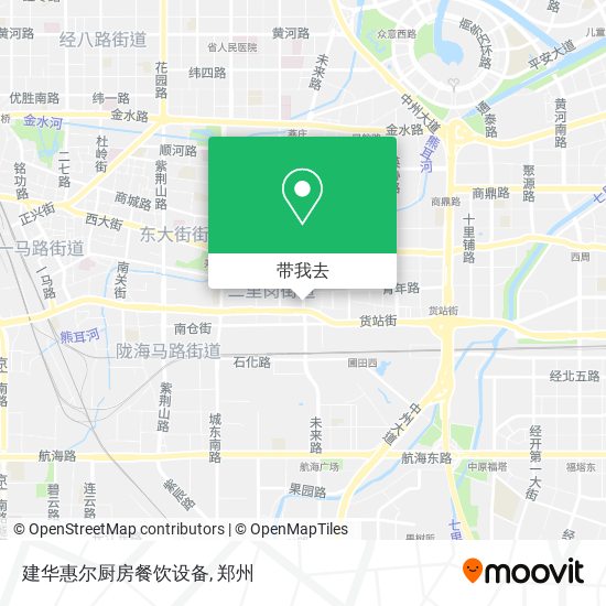 建华惠尔厨房餐饮设备地图