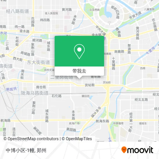 中博小区-1幢地图