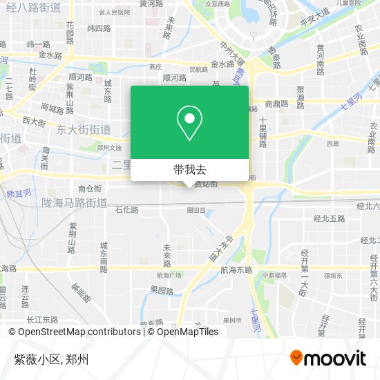 紫薇小区地图