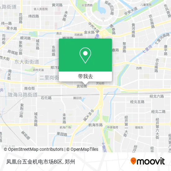 凤凰台五金机电市场B区地图