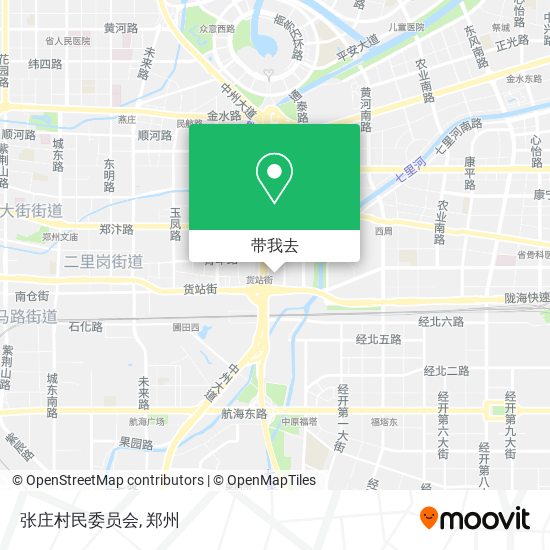 张庄村民委员会地图