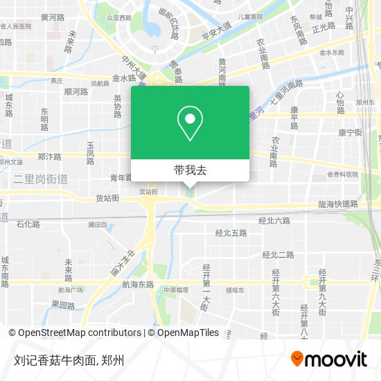 刘记香菇牛肉面地图