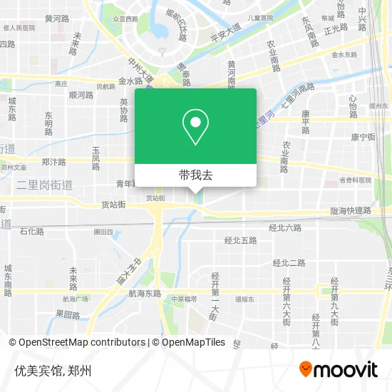 优美宾馆地图