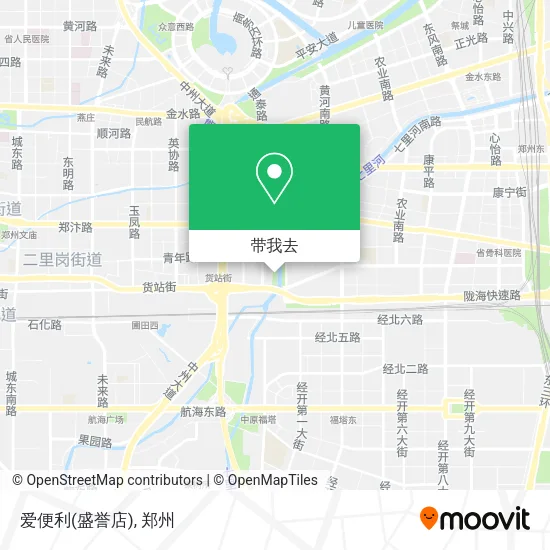 爱便利(盛誉店)地图